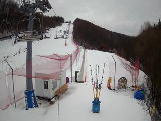 Hotel Stok w Wiśle - widok na tor saneczkowy