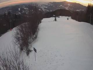 Laskowa-ski - górna stacja