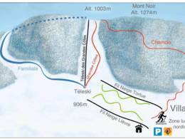 Skigebied Foncine le Haut