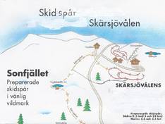 Pistekaart Skärsjövålen