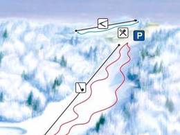 Skigebied Kaķīškalns