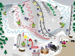 Skigebied Olešnice v Orlických horách